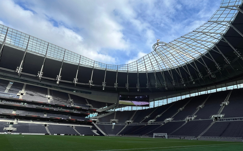 Tottenham Hotspur Stadium.