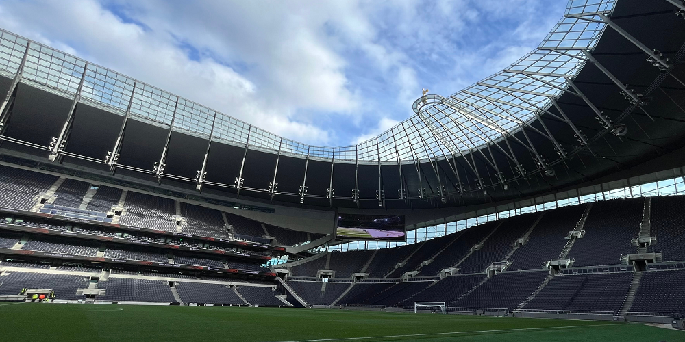 Tottenham Hotspur Stadium.
