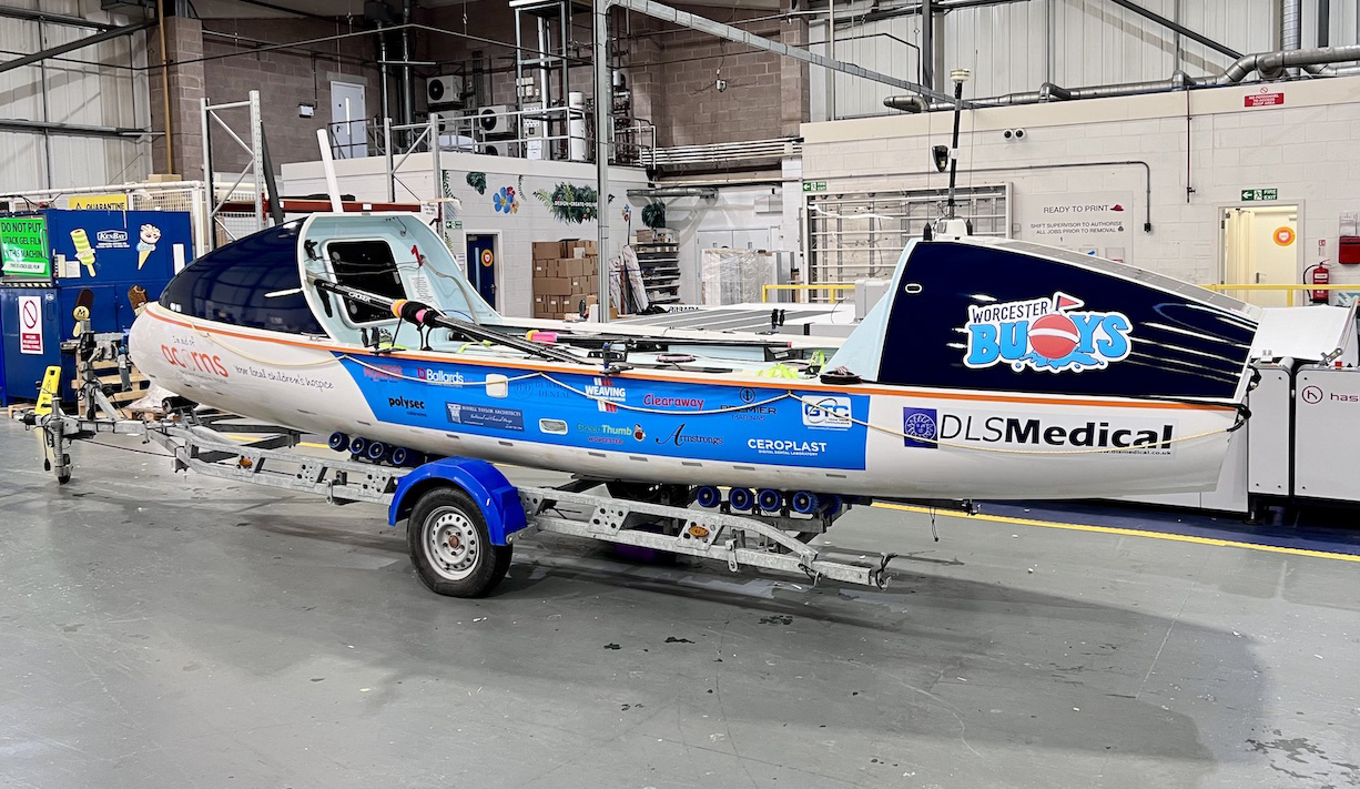 The Worcester Buoys boat