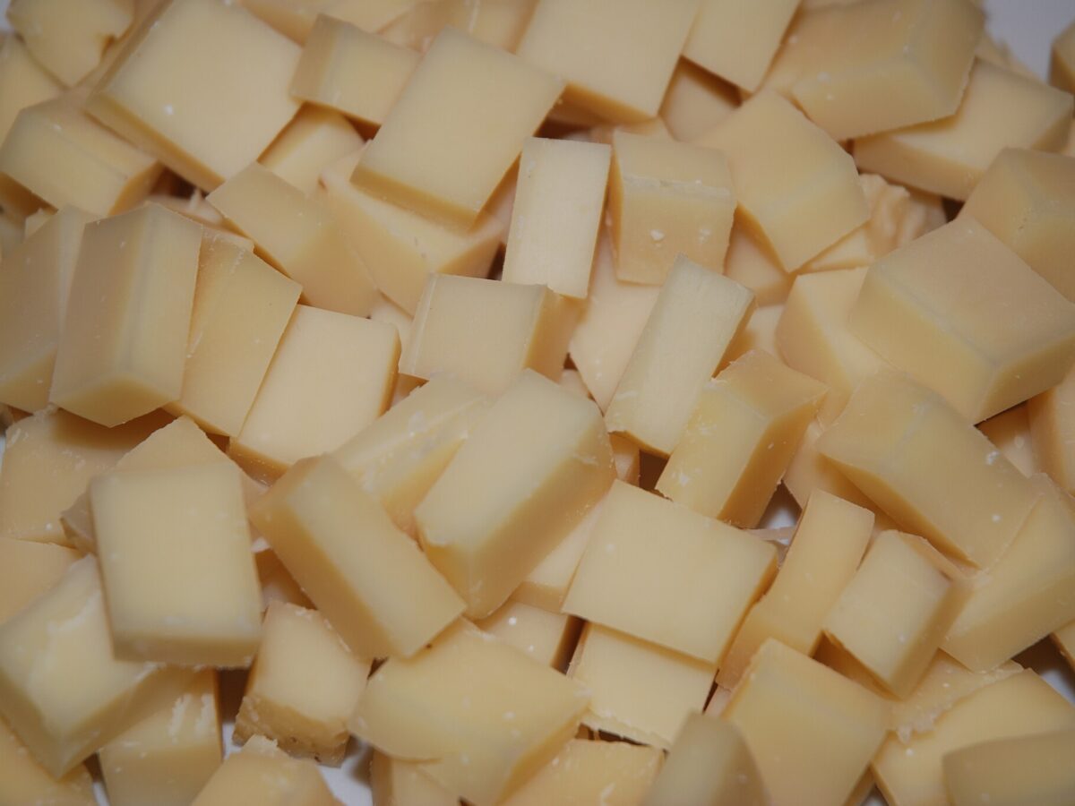 Cheese cubes