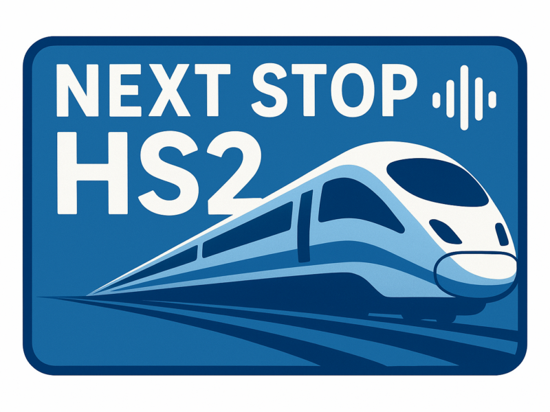 Next Stop HS2 logo