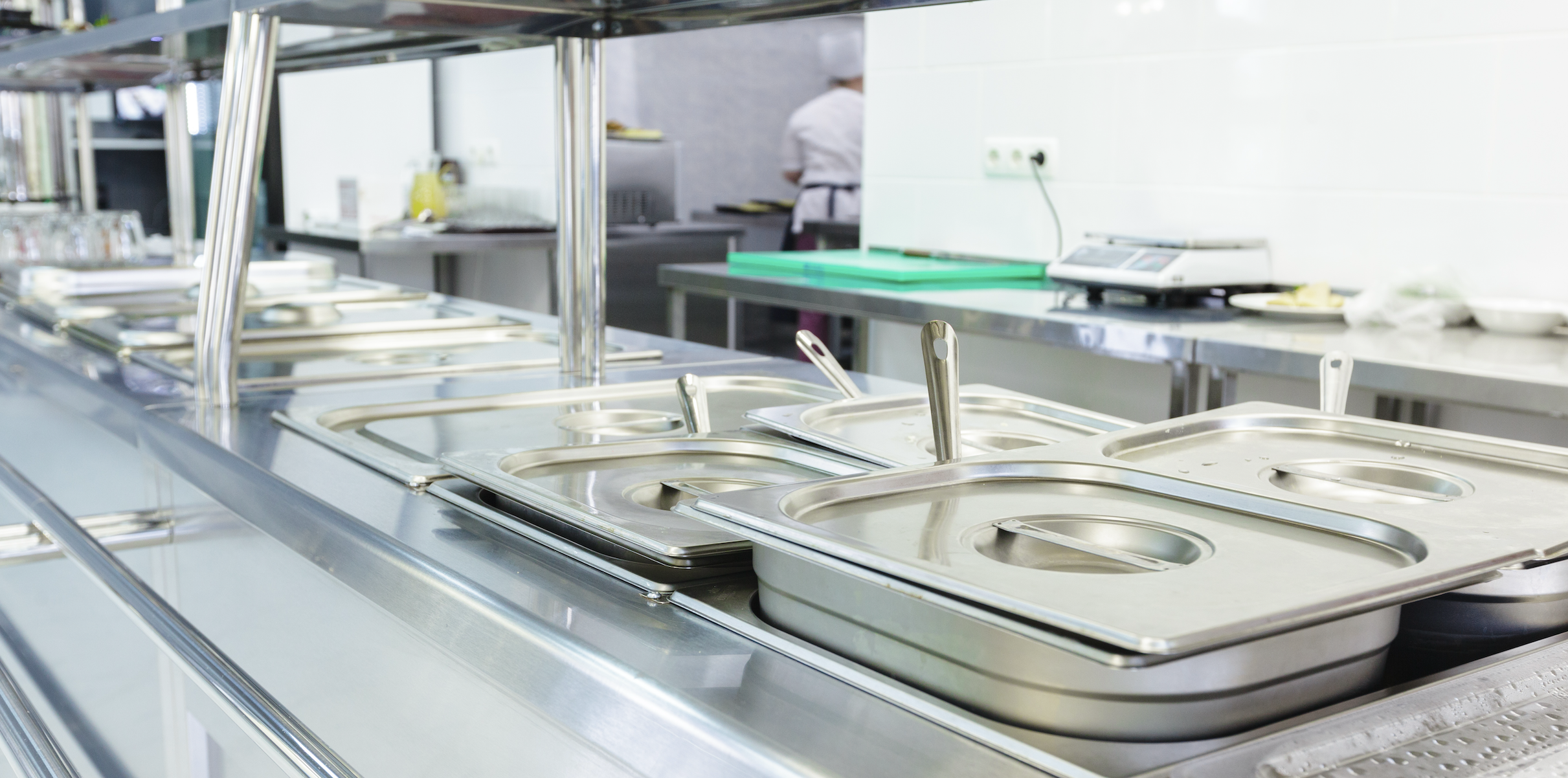 Image of cafeteria station 