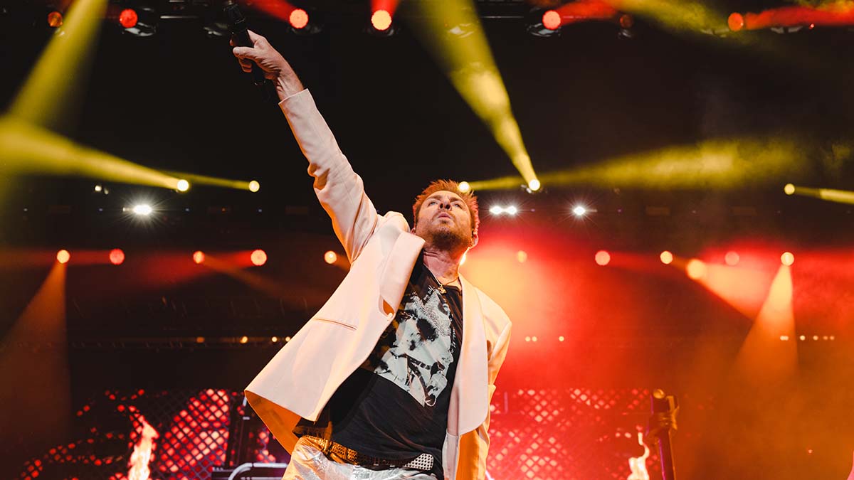 Duran Duran's Simon Le Bon