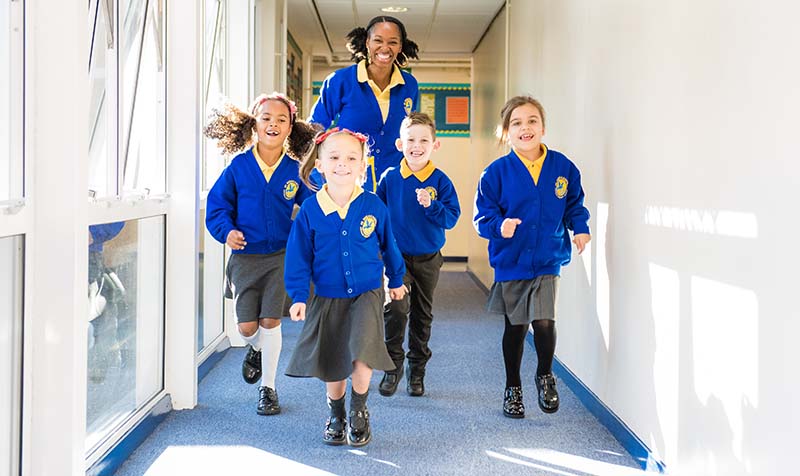 Jamelia goes back to school. Picture: Jonathan Pow