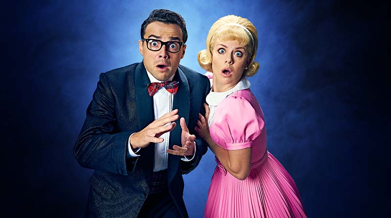 Ben Adams and Joanne Clifton in The Rocky Horror Show