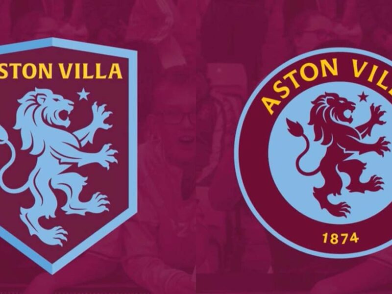 The new designs being considered for Aston Villa's club crest