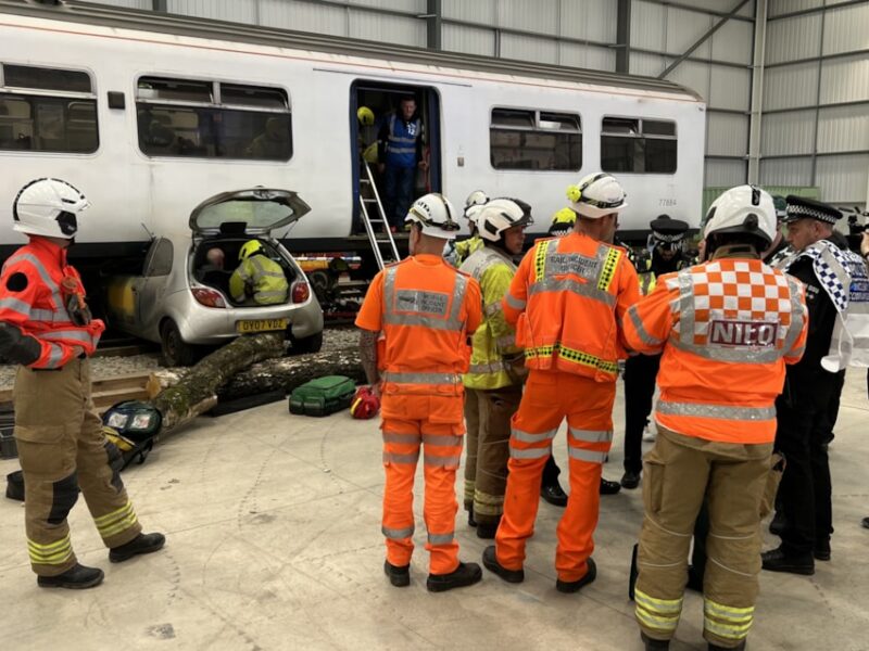New Birmingham training centre helping emergency services prepare for major railway incidents