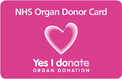 NHS Organ Donor Card