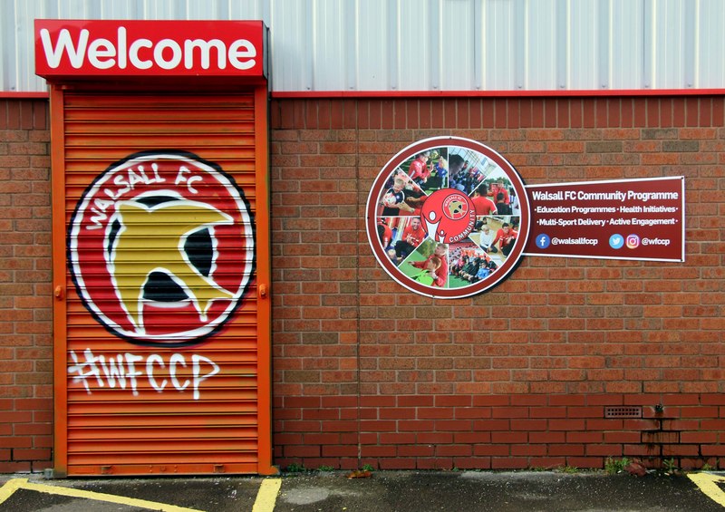 Walsall FC entrance